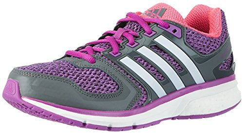Adidas Questar Boost - Tenis de Correr para Mujer, Color Morado, Talla 4.5, Lila Dunkelgrau Rosa, 37 1/3 EU