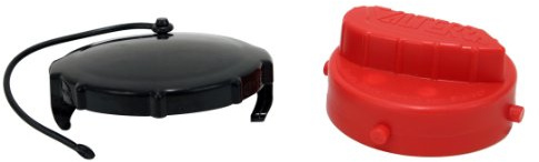 Valterra T1020-3VP Universal-Ablaufschlauch, Bajonettverschluss, Rot