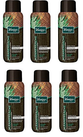 Kneipp Aroma-Pflegeschaumbad Männersache, 6er Pack (6 x 400 ml)