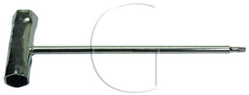 Zündkerzenschlüssel Torx T27 passend STIHL Ø 19 x 17 mm
