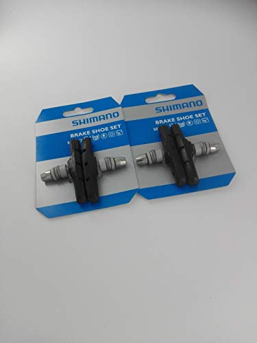 Shimano S70T 2 Paar Bremsschuhe für Alu-Felgen 2014 grau Fahrradteile Fahrradbremsen Felgenbremsen & Zubehör