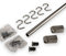 So-Tech® Barre de Cuisine Set de Barre 1200 mm Finition en Acier INOX