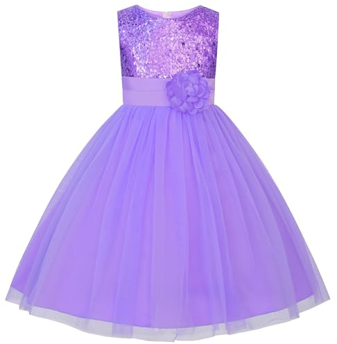 JerrisApparel Principessa Ragazza Fiore Paillettes Festa Matrimonio Vestito