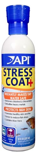 API STRESS COAT Aquarium Water Conditioner 237 ml Bottle