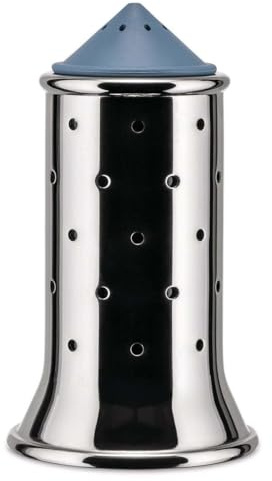 Alessi Michael Graves Salt Castor - MGSAL, White, 6.3cm diameter, 11.3cm high
