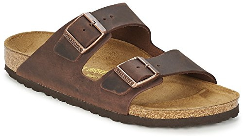 Birkenstock Arizona Slip-in/Träskor Man Brun Tofflor Shoes