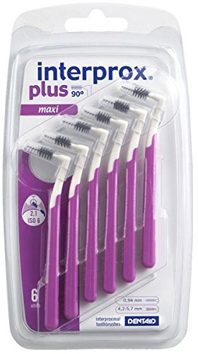 3x Interprox plus Interdentalbürsten lila maxi 6er Pack (3x 6er Pack)