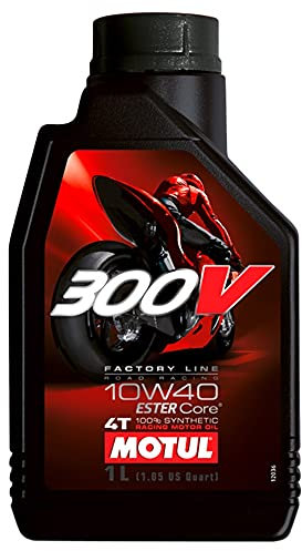 Motul 10W-40 1 Litre 300V Motorcycle Racing Engine Oil