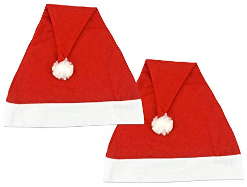 Ciffre Riesen Auswahl Weihnachtsmützen - Große Auswahl über 200 Varianten - Rot Blau Schwarz Gelb Grün Nikolausmützen Nikolausmütze 1, 2 3 5 10 20 100 200 500 er - 10.000 Pack