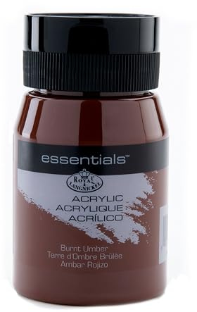 Royal & Langnickel RAA-5119 - Essentials 500 ml Acrylfarbe, gebranntes umbra