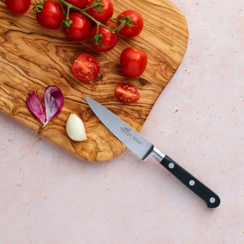 SABATIER – IDEAL, 100% geschmiedetes Büromesser – 10 cm – Klinge und Nieten aus rostfreiem Stahl – Perfekt für Präzisionsaufgaben wie Schälen, Schneiden und Parieren von O