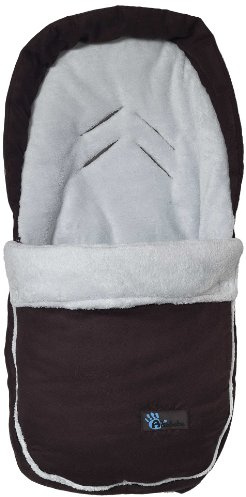 AltaBeBe AL2630S-06 Winterfußsack Car Seat, braun - whitewash