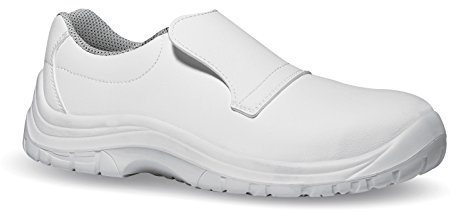 U-Power - Chaussures de sécurité basses hydrofuges REPLY - Environnements humides et chauds - S2 SRC 42 Blanc