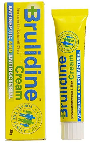 Brulidine Antiseptic and Antibacterial Cream 25g
