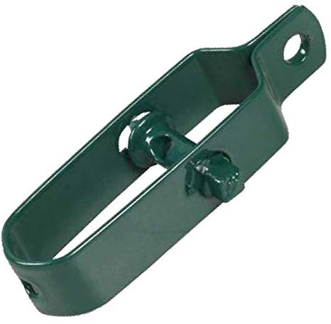 nextradeitalia 50PZ TENDIFILO PLASTIFICATO per Rete per Recinzione MM 30X25X115 Verde