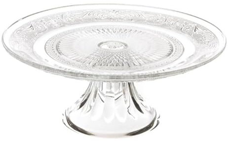 Secret de Gourmet - Plat à Gâteau sur Pied Renaissance 29cm Transparent