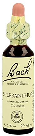 Bach - Flor de Bach Scleranthus, Complemento Alimenticio, con Extracto de Flores de Scleranthus, Uva de Alc 27% Vol, Ayuda a Gestionar las Emociones Cuando Se Quiere Tomar Decisiones - 20 ml