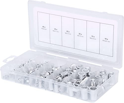 KS Tools 9700620 Sortiment Gewindenieten, Aluminium | 970.0620, Sortiment, Gewindeniet