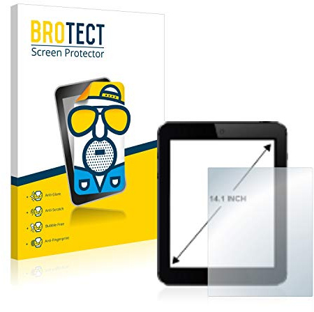 brotect Protection Ecran Mat 14.1 pour Tablettes tactiles avec 14,1 pouces (35.8 cm) [305 mm x 190 mm, 16:10] - Anti Reflet
