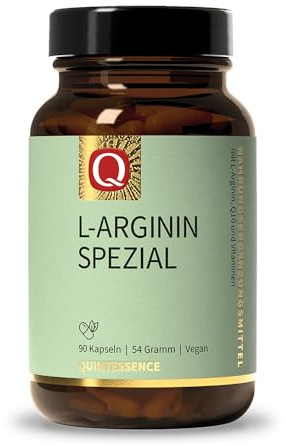 L Arginin Kapseln spezial 90 Stk., B-Vitaminen und Coenzym Q 10, Quintessence