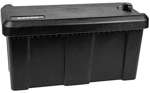 LAS 11790 Anhänger-Deichselbox, abschließbar, 23 L Volumen, Schwarz