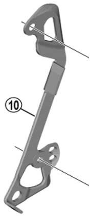 Shimano Spares RD-T8000 Innenplatte