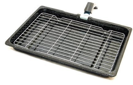 First4Spares Replacement Grill Pan & Handle Compatible with Hotpoint Indesit Ovens Cookers 380 x 280mm