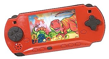 Wild Republic 11561 vattenspel dinosaurie, sensorisk, barngåvor, handhållna leksaker, festgåvor, 15 cm, röd