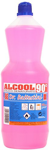 Dr. Battestini - Alcool Etilico Denaturato, 90˚ - 1000 ml