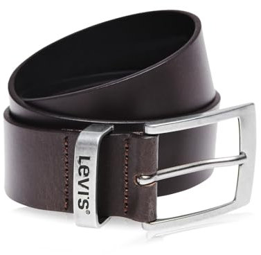 Levi's Herren Hebron Gürtel, Braun (Dark Brown 29), 95 cm