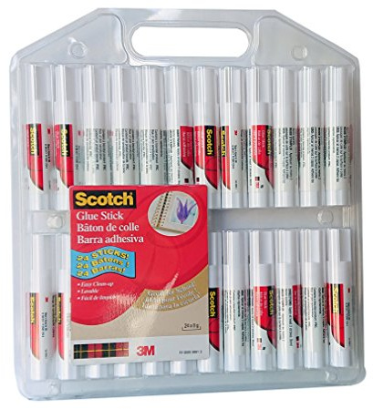 3M Scotch - Pegamento en barra, paquete de 24 unidades