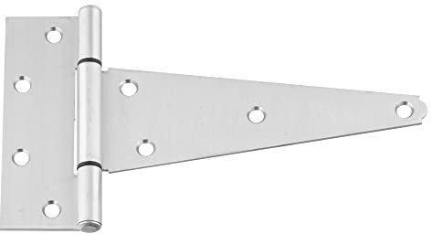National Hardware N342-527 V285 T-Scharnier, extra schwer, Edelstahl, 20,3 cm