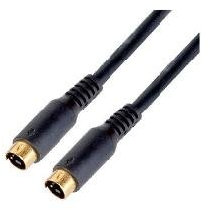Nilox S-Vhs Video Kabel 2m DIN M/M