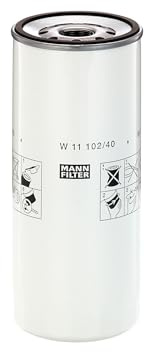 MANN-FILTER, W 11 102/40 Ölfilter | Für Off-Highway, Hohe Filtrationsleistung, Optimaler Motorschutz, Hochwertige Dichtung, Echte OE-Technologie