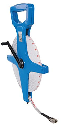 Silverline Open Reel Surveyors Tape 100m / 328ft x 13mm (MT47)