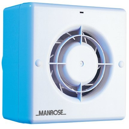 Manrose Centrifugal Extractor Fan Timer CF100T - 4 inch/100 mm