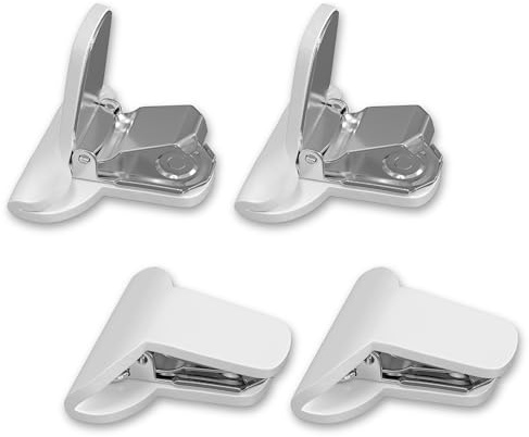 FRESH IDEAS Comforter Clips for Duvet Covers, Helps Prevent Blanket from Bunching or Shifting, 4-Pack