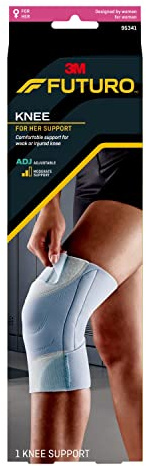 Futuro - 95341EN FUTURO For Her Knee Support, One Size Gray