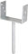 GAH-Alberts 214302 Staffa portapalo ad U, Acciaio, lichte Breite: 141 mm