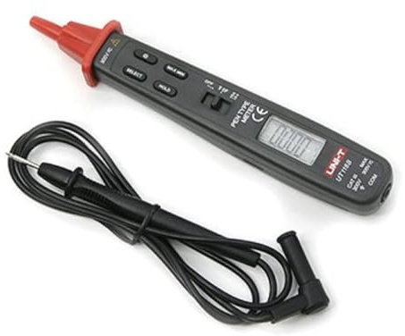 UNI-T UT118 Series Digitales Multimeter, Stiftform, rot/grau, 1