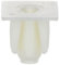 Restagraf Tuerca de protección de plástico y Cadena de Guardabarros/Guardabarros para vehículos Peugeot/PSA/Citroen/Opel, Sello de 4,2 mm, Paquete de 12