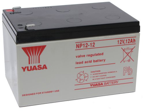 Batería Yuasa NP12-12 12Ah 12V (151mm*98mm*97,5mm) Todo tipo de aplicaciones.