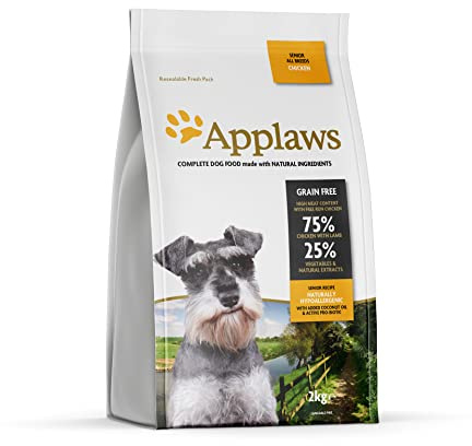 Comida seca de perros de Applaws, pollo, adultos de raza pequeñas y mediana, 2 kg