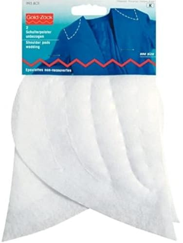 Prym Shoulder Pads Set-in Wadding White one Size