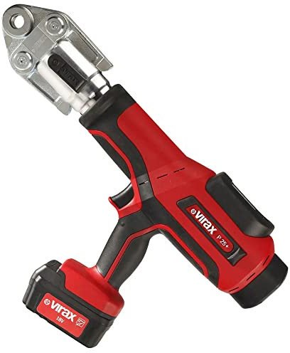 Virax Sertisseuse Viper® P25+ avec 2 batteries 18V 3AH + 1 chargeur 253261 Virax