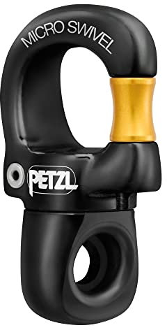 Petzl, Micro Swivel, Black, P58 XSO