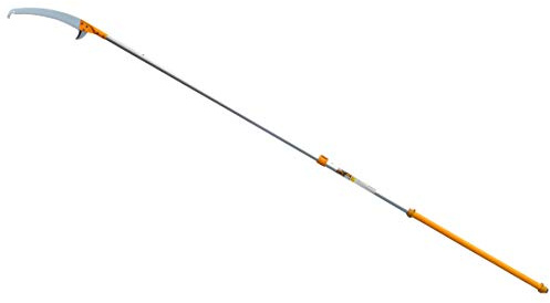 Silky 370-42 Teleskop-Gartenstangen, gelb, 2 Stück bis 3,8 m