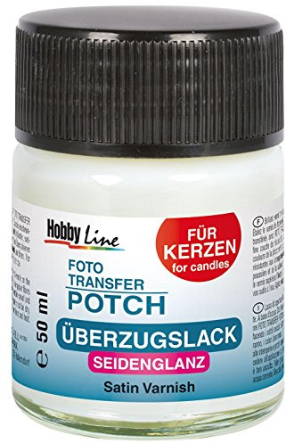 KREUL Foto Transfer POTCH Ãberzugslack fÃ¼r Kerzen, 50 ml