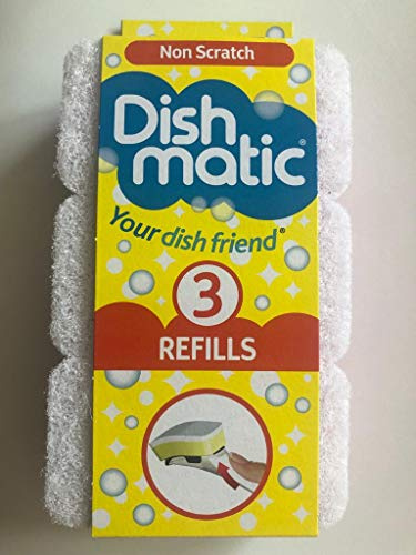 Dishmatic Non Scratch Refills 3 per pack