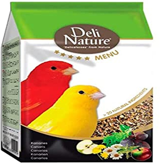 DELINATURE Mixtura para Canarios Menú 5, 2,5 kg, Pájaros